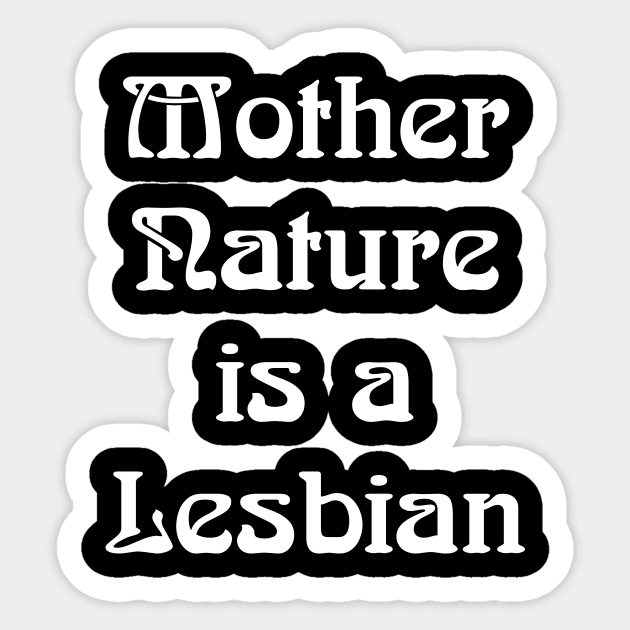 Mother Nature Sticker by TheCosmicTradingPost